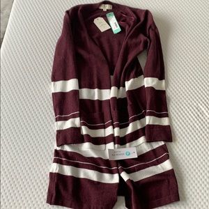 PINQUE long cardigan NWT!